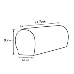 Soffor>Armstödsskydd kompatibelt med fåtöljer, 2-pack, halkfria, stretchiga, i högkvalitativ fleece, passar fåtöljer och soffor