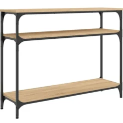 vidaXL Småbord>Avlastningsbord sonoma ek 100x29x75 cm konstruerat trä