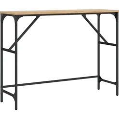 vidaXL Småbord>Avlastningsbord sonoma-ek 100x32x75 cm konstruerat trä