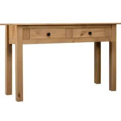 vidaXL Småbord>Avlastningsbord 110x40x72 cm massiv furu panama