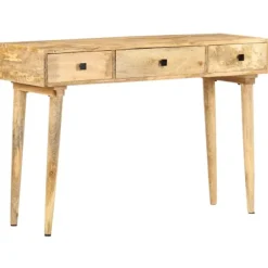 vidaXL Småbord>Avlastningsbord 115x35x76 cm massivt mangoträ