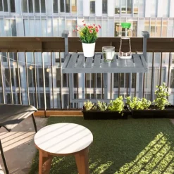 RXS Balkongmöbler>Balkongbord hängande trä