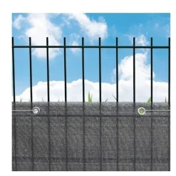 Balkongmöbler>Balkongskydd Grå 1x5M PE