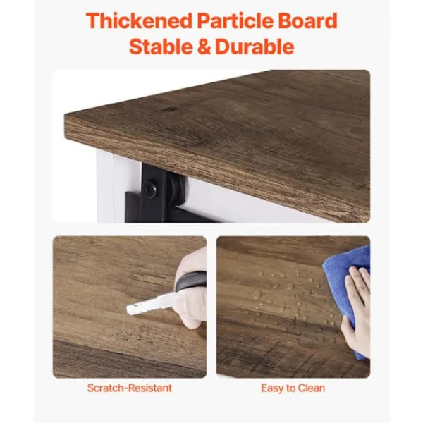 DUOKU Skåp>Bar Möbel - - 106 x 40 x 81,5 cm - Kaffe Skåp - Förvaring 3 Nivåer - Modernt Stil