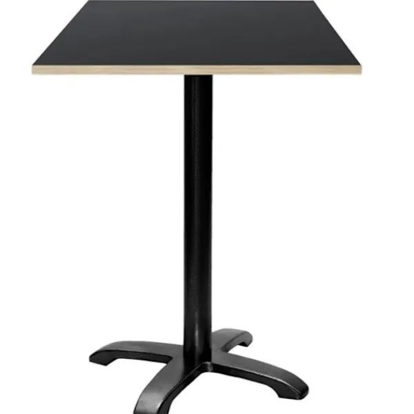 Balkongmöbler>Barbord 60 x 60 cm - Bazila modell a träkanter