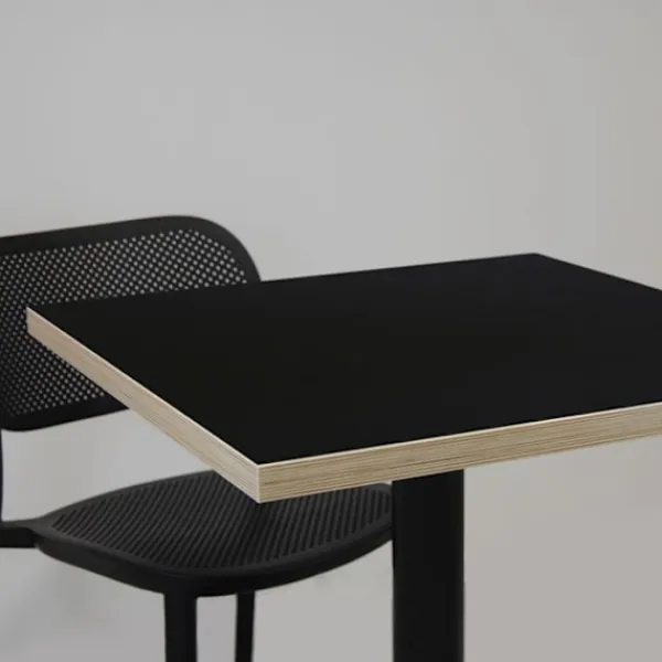 Balkongmöbler>Barbord 60 x 60 cm - Bazila modell a träkanter