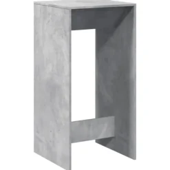 vidaXL Matbord>Barbord betonggrå 51x50x103,5 cm konstruerat trä