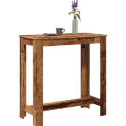 vidaXL Matbord>Barbord gammalt trä 102x50x103,5 cm konstruerat trä