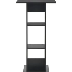 vidaXL Matbord>Barbord svart 60x60x110 cm