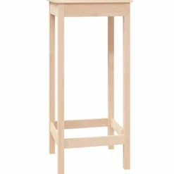 vidaXL Matbord>Barbord 50x50x110 cm massiv furu