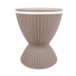 Home4You Småbord>Barset BELLE 3 i 1, grå plast