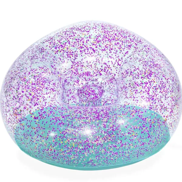 B2X Sittsäckar>Bestway 75115 uppblåsbar glitterstol