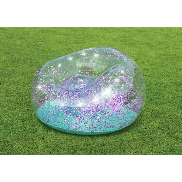 B2X Sittsäckar>Bestway 75115 uppblåsbar glitterstol