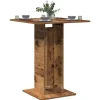 vidaXL Balkongmöbler>Bistrobord åldrat trä 60x60x75 cm konstruerat trä