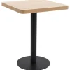 vidaXL Småbord>Bistrobord ljusbrun 60X60 cm MDF