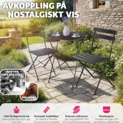 tectake Balkongmöbler><noscript><img width=