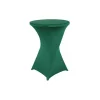 Matbord>Bistrobordsöverdrag - stående matbord - dekorativ cocktail - stretch spandex (mörkgrön)
