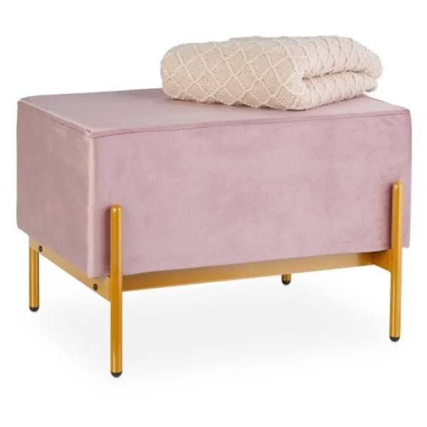 Northix Sittpuffar>Bänk i sammet