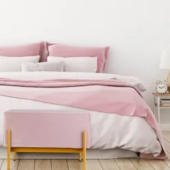 Northix Sittpuffar>Bänk i sammet