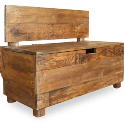 vidaXL Balkongmöbler>Bänk massivt mahognyträ 86x40x60 cm