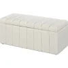 Northio Kistor & Koffertar>Bänk med förvaringsutrymme, stoppad bänk, sängbänk med träben, sittbräda för hall, sovrum, vardagsrum, 102 x 45 x 46cm