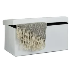 B2X Kistor & Koffertar>Bänk med förvaringsutrymme i konstläder