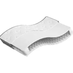 vidaXL Sängar>Bonellresårmadrass medium 120x200 cm