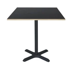 DINA Matbord>Bord 70 x 70 cm - modell a träkanter