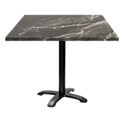 Matbord>Bord 90 x 90 cm - modell Bazila marmor royal