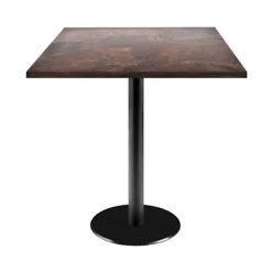 Matbord>Bord 70 x 70 cm - Rom stenrost modell