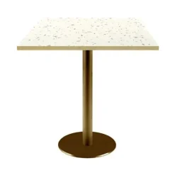 Matbord>Bord 70 x 70 cm Rom bistro terrazzo