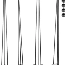 Matbord>Bordsben - 4 st - 30 " - 76,2 cm - VEVOR - Hårnåls möbelben-FA-