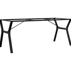 vidaXL Matbord>Bordsben för matbord Y-ram 180x80x73 cm stål
