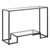 DUOKU Småbord>Bordskonsol - - Rektangulär - Härdat Glas - 2 Nivåer - Kontemporär Design