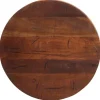 vidaXL Småbord>Bordsskiva Ø 40x3,8 cm rund massivt återvunnet trä