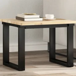 vidaXL Småbord>Bordsskiva fyrkantig 50x50x2 cm massivt akaciaträ