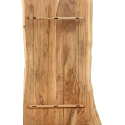 vidaXL Matbord>Bordsskiva massivt akaciaträ 100x(50-60)x2,5 cm