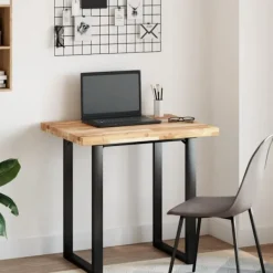 vidaXL Matbord>Bordsskiva obehandlad 80x60x4 cm massivt akaciaträ