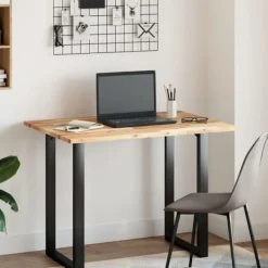 vidaXL Matbord>Bordsskiva obehandlad 80x70x2 cm massivt akaciaträ