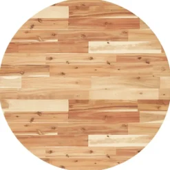 vidaXL Balkongmöbler>Bordsskiva rund Ø80x4 cm massivt akaciaträ