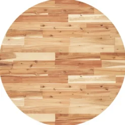 vidaXL Matbord>Bordsskiva rund Ø90x2 cm massivt akaciaträ