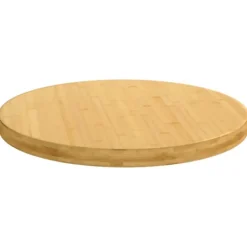 vidaXL Småbord>Bordsskiva Ø60x4 cm bambu