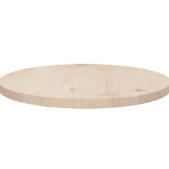 vidaXL Småbord>Bordsskiva Ø50x2,5 cm massiv furu