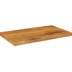 vidaXL Småbord>Bordsskiva 50x30x3,8 cm rektangulär massivt mango-trä