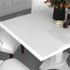 vidaXL Matbord>Bordsskydd genomskinlig 180x90 cm 1,6 mm PVC