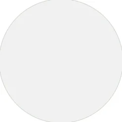 vidaXL Matbord>Bordsskydd matt Ø 60 cm 1,6 mm PVC