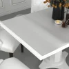 vidaXL Matbord>Bordsskydd matt 120x90 cm 1,6 mm PVC