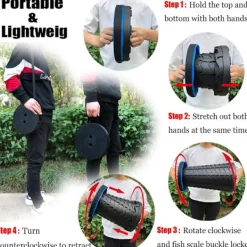 Pallar>Bärbar hopfällbar pall för utomhuscamping, fiske, grillning, matlagning inomhus