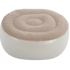 LBJ Sittpuffar>Bärbar uppblåsbar fotpall/kudde i PVC, kompatibel med inomhus- och utomhusaktiviteter. 0.1