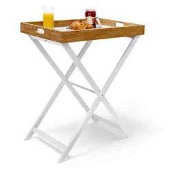 B2X Småbord>Brickbord trä och bambu 72 cm